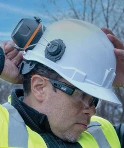 Klein Tools Hard Hat Earmuffs For Cap Style And Safety Helmets 60532 12 Klein Tools Hard Hat Earmuffs For Cap Style And Safety Helmets 60532 -PIP Safety-shop 60532 app1