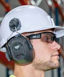 Klein Tools Hard Hat Earmuffs For Cap Style And Safety Helmets 60532 13 Klein Tools Hard Hat Earmuffs For Cap Style And Safety Helmets 60532 -PIP Safety-shop 60532 app2