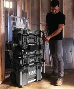 Flex Power Tools FLEX STACK PACK 3-in-1 Storage System 3pc. FSM1101-3 13 Flex Power Tools FLEX STACK PACK 3-in-1 Storage System 3pc. FSM1101-3 -PIP Safety-shop 6 2 1