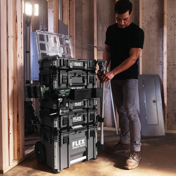 Flex Power Tools FLEX STACK PACK 3-in-1 Storage System 3pc. FSM1101-3 6 Flex Power Tools FLEX STACK PACK 3-in-1 Storage System 3pc. FSM1101-3 - Image 6