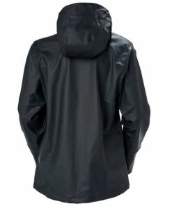 Helly Hansen Women's Luna Navy Blue Waterproof Rain Jacket 70286-590 3 Helly Hansen Women's Luna Navy Blue Waterproof Rain Jacket 70286-590 -PIP Safety-shop 70286 590 2