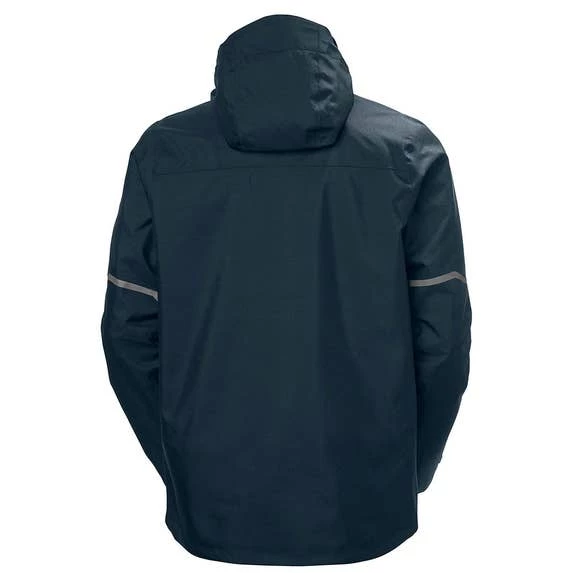 Helly Hansen Navy Blue Kensington Waterproof Shell Jacket 71080-590 2 Helly Hansen Navy Blue Kensington Waterproof Shell Jacket 71080-590 - Image 2