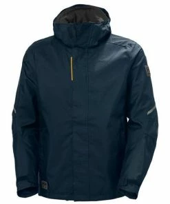 Helly Hansen Navy Blue Kensington Waterproof Shell Jacket 71080-590