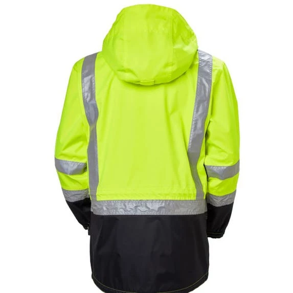Helly Hansen Waterproof Potsdam Jacket Class 3 Yellow/Charcoal 71389-369 2 Helly Hansen Waterproof Potsdam Jacket Class 3 Yellow/Charcoal 71389-369 - Image 2