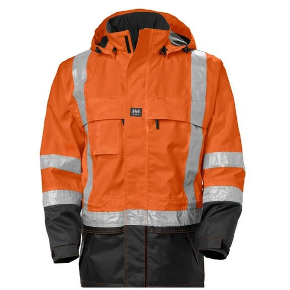 Helly Hansen Waterproof Potsdam Jacket Class 3 Orange/Charcoal 71389-269 1 Helly Hansen Waterproof Potsdam Jacket Class 3 Orange/Charcoal 71389-269