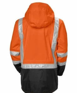 Helly Hansen Waterproof Potsdam Jacket Class 3 Orange/Charcoal 71389-269 3 Helly Hansen Waterproof Potsdam Jacket Class 3 Orange/Charcoal 71389-269 -PIP Safety-shop 71389 or 2 1