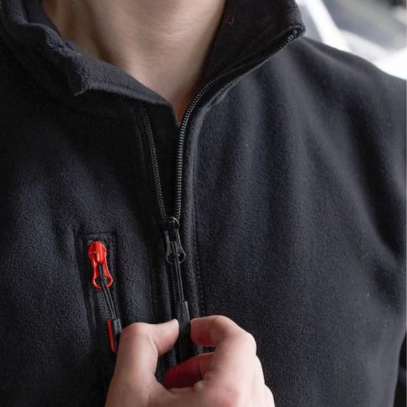 Helly Hansen Oxford Black Fleece Jacket 72026-990 3 Helly Hansen Oxford Black Fleece Jacket 72026-990 - Image 3