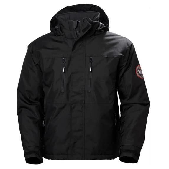 Helly Hansen Berg Black Insulated Winter Jacket 76201-990 1 Helly Hansen Berg Black Insulated Winter Jacket 76201-990