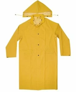 Alternative view of PIP Safety CLC 2-Piece Heavyweight PVC Rain Suit Trench Coat R105