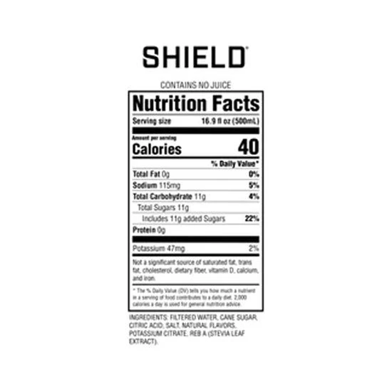 Shield Hydration SHIELD Electrolyte Hydration Ready-to-Drink Bottles CASE OF 12 Berry 02-02-16.9-12-BR 3 Shield Hydration SHIELD Electrolyte Hydration Ready-to-Drink Bottles CASE OF 12 Berry 02-02-16.9-12-BR - Image 3