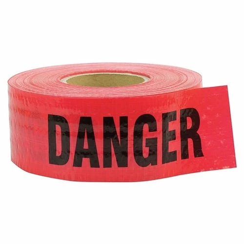Anchor Brand® C.H. Hanson 500 Ft. Reinforced 5 Mil Red Danger Tape 16031 1 Anchor Brand® C.H. Hanson 500 Ft. Reinforced 5 Mil Red Danger Tape 16031