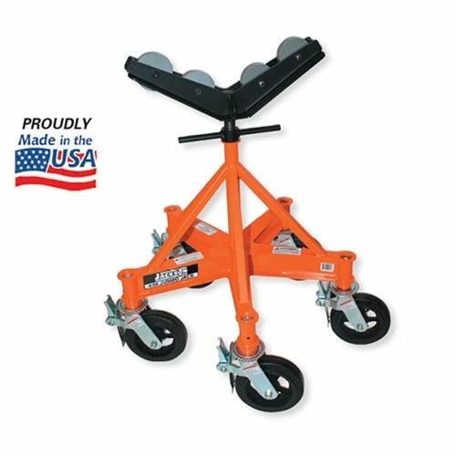 Jackson Pipe Fitting Tools Jackson 36" Jumbo Jack Pipe Stand 2500 Lbs Capacity 636 1 Jackson Pipe Fitting Tools Jackson 36" Jumbo Jack Pipe Stand 2500 Lbs Capacity 636