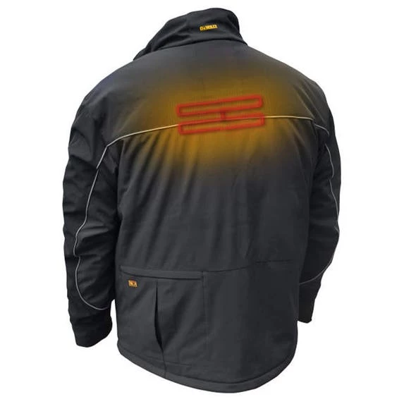 DeWalt Power Tools DeWalt Lightweight Soft-Shell Heated Black Jacket W/o Battery DCHJ072B 4 DeWalt Power Tools DeWalt Lightweight Soft-Shell Heated Black Jacket W/o Battery DCHJ072B - Image 4