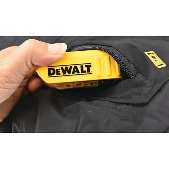 DeWalt Power Tools DeWalt Lightweight Soft-Shell Heated Black Jacket W/o Battery DCHJ072B 5 DeWalt Power Tools DeWalt Lightweight Soft-Shell Heated Black Jacket W/o Battery DCHJ072B - Image 5
