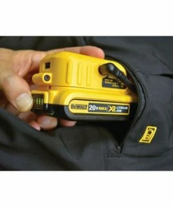 DeWalt Power Tools DeWalt Lightweight Soft-Shell Heated Black Jacket W/o Battery DCHJ072B 15 DeWalt Power Tools DeWalt Lightweight Soft-Shell Heated Black Jacket W/o Battery DCHJ072B -PIP Safety-shop dchj072b 7