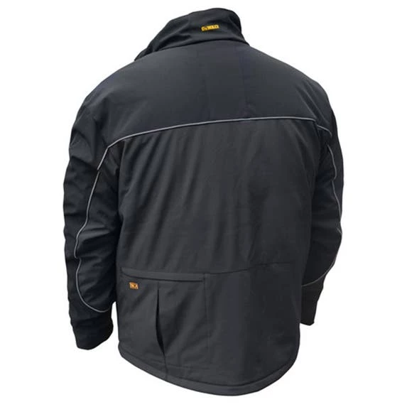 DeWalt Power Tools DeWalt Lightweight Soft-Shell Heated Black Jacket W/o Battery DCHJ072B 2 DeWalt Power Tools DeWalt Lightweight Soft-Shell Heated Black Jacket W/o Battery DCHJ072B - Image 2