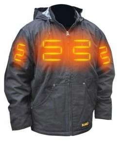 DeWalt Power Tools DeWalt Heated Gear Black Jacket W/o Battery DCHJ076ABB 8 DeWalt Power Tools DeWalt Heated Gear Black Jacket W/o Battery DCHJ076ABB -PIP Safety-shop dw dchj076abb 1