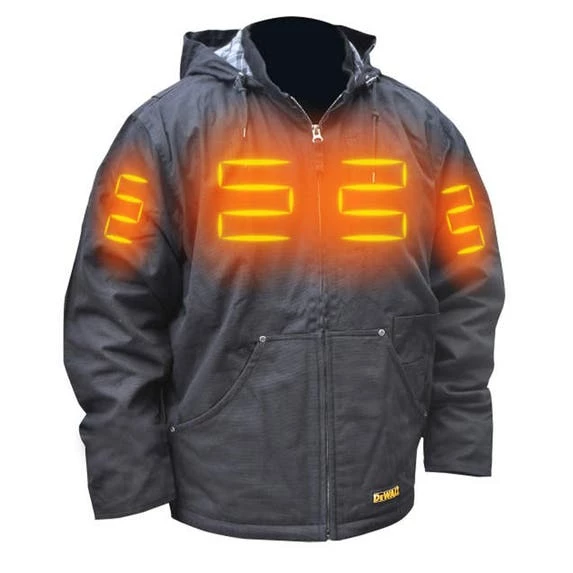 DeWalt Power Tools DeWalt Heated Gear Black Jacket W/o Battery DCHJ076ABB 3 DeWalt Power Tools DeWalt Heated Gear Black Jacket W/o Battery DCHJ076ABB - Image 3