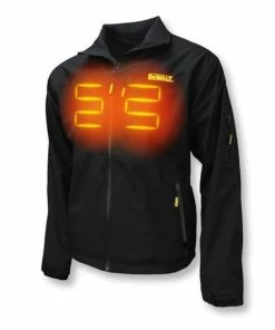 DeWalt Power Tools DeWalt Heated Gear Black Structured Soft Shell Jacket W/o Battery DCHJ090BB 13 DeWalt Power Tools DeWalt Heated Gear Black Structured Soft Shell Jacket W/o Battery DCHJ090BB -PIP Safety-shop dw dchj090bb 1