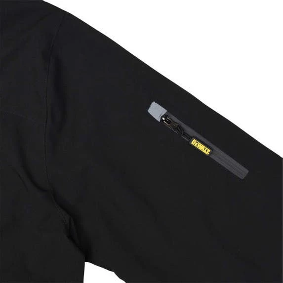 DeWalt Power Tools DeWalt Heated Gear Black Structured Soft Shell Jacket W/o Battery DCHJ090BB 6 DeWalt Power Tools DeWalt Heated Gear Black Structured Soft Shell Jacket W/o Battery DCHJ090BB - Image 6