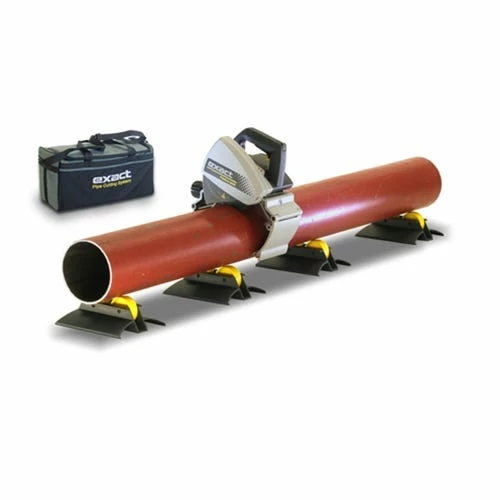 Exact Pipe Cutting Exact PipeCut 220E (0.6" - 8.6") Pipe Cutter Circular Saw Roller System 7010437US 1 Exact Pipe Cutting Exact PipeCut 220E (0.6" - 8.6") Pipe Cutter Circular Saw Roller System 7010437US