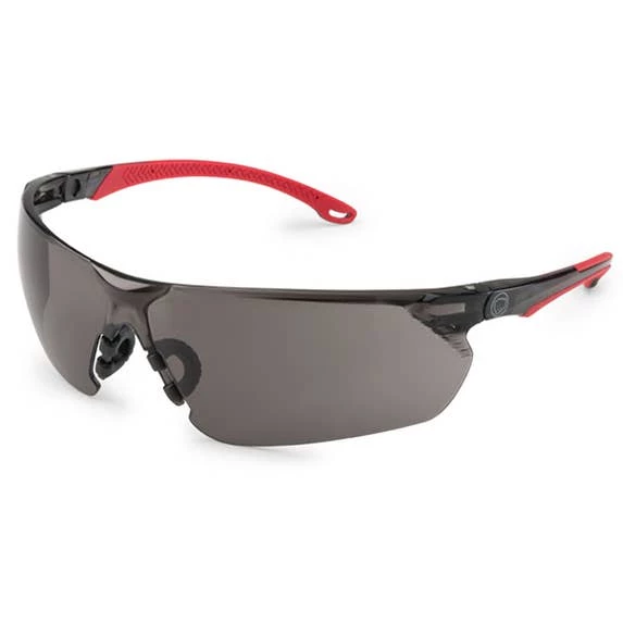Brass Knuckle Protection Brass Knuckle Smoke Lens N-FOG Flex Glasses With Red Frame BKFLEX-4040SN 1 Brass Knuckle Protection Brass Knuckle Smoke Lens N-FOG Flex Glasses With Red Frame BKFLEX-4040SN