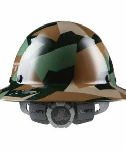 Lift Safety Lift DAX Carbon Fiber Full Brim Hard Hat (Jungle Camo) HDC-20CJ -PIP Safety-shop hdc 20cj 3