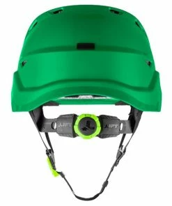 Alternative view of Lift Safety Lift RADIX Vented Safety Helmet - Green HRX-22GC2
