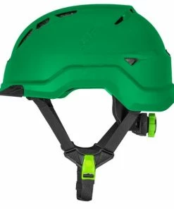 Lift Safety Lift RADIX Vented Safety Helmet - Green HRX-22GC2