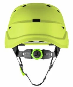 Lift Safety Lift RADIX Vented Safety Helmet - Hi-Viz Yellow HRX-22HVC2 -PIP Safety-shop hrx 22hvc2 radix hiviz vented back