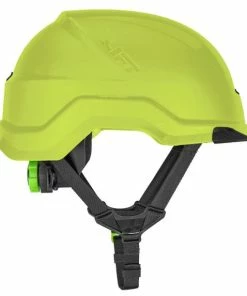 Lift Safety Lift RADIX Non-Vented Safety Helmet - Hi-Viz Yellow HRX-22HVE2 -PIP Safety-shop hrx 22hve2 radix hiviz non vented side right