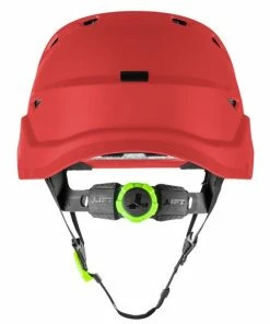 Alternative view of Lift Safety LIFT RADIX Vented Safety Helmet - Red HRX-22RC2