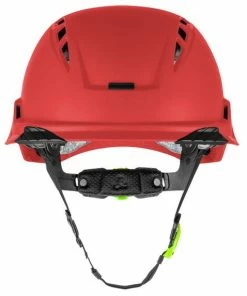 Lift Safety LIFT RADIX Vented Safety Helmet - Red HRX-22RC2 6 Lift Safety LIFT RADIX Vented Safety Helmet - Red HRX-22RC2 -PIP Safety-shop hrx 22rc2 radix red vented front