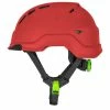 Lift Safety LIFT RADIX Vented Safety Helmet - Red HRX-22RC2