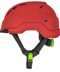 Lift Safety LIFT RADIX Vented Safety Helmet - Red HRX-22RC2