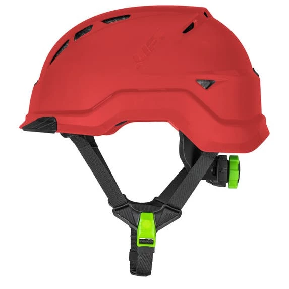 Lift Safety LIFT RADIX Vented Safety Helmet - Red HRX-22RC2 1 Lift Safety LIFT RADIX Vented Safety Helmet - Red HRX-22RC2