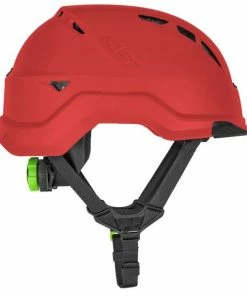 Lift Safety LIFT RADIX Vented Safety Helmet - Red HRX-22RC2 7 Lift Safety LIFT RADIX Vented Safety Helmet - Red HRX-22RC2 -PIP Safety-shop hrx 22rc2 radix red vented side right