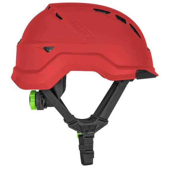 Lift Safety LIFT RADIX Vented Safety Helmet - Red HRX-22RC2 4 Lift Safety LIFT RADIX Vented Safety Helmet - Red HRX-22RC2 - Image 4