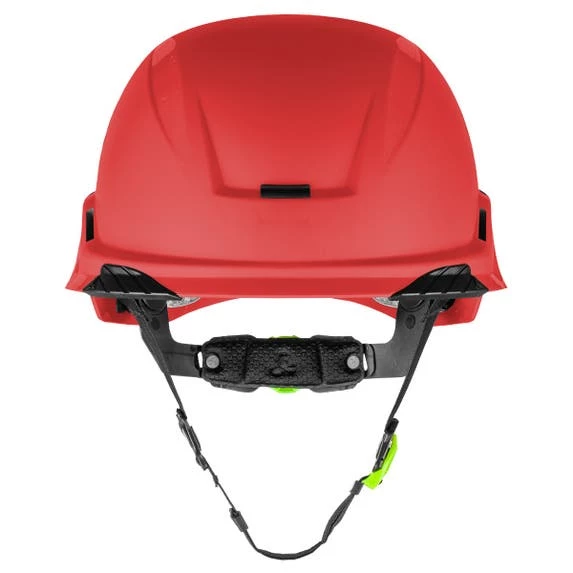 Lift Safety Lift RADIX Non-Vented Safety Helmet - Red HRX-22RE2 3 Lift Safety Lift RADIX Non-Vented Safety Helmet - Red HRX-22RE2 - Image 3