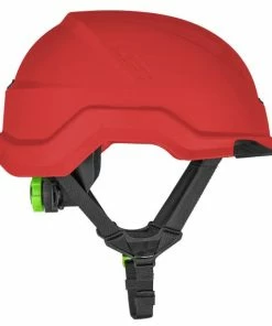 Lift Safety Lift RADIX Non-Vented Safety Helmet - Red HRX-22RE2 7 Lift Safety Lift RADIX Non-Vented Safety Helmet - Red HRX-22RE2 -PIP Safety-shop hrx 22re2 radix red non vented side right
