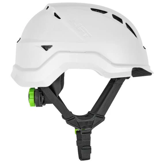Lift Safety Lift RADIX Vented Safety Helmet - White HRX-22WC2 4 Lift Safety Lift RADIX Vented Safety Helmet - White HRX-22WC2 - Image 4