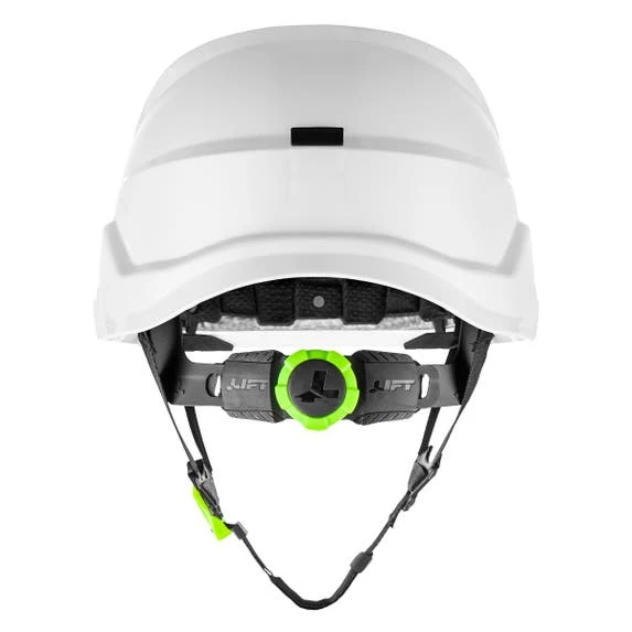 Lift Safety Lift RADIX Non-Vented Safety Helmet - White HRX-22WE2 2 Lift Safety Lift RADIX Non-Vented Safety Helmet - White HRX-22WE2 - Image 2