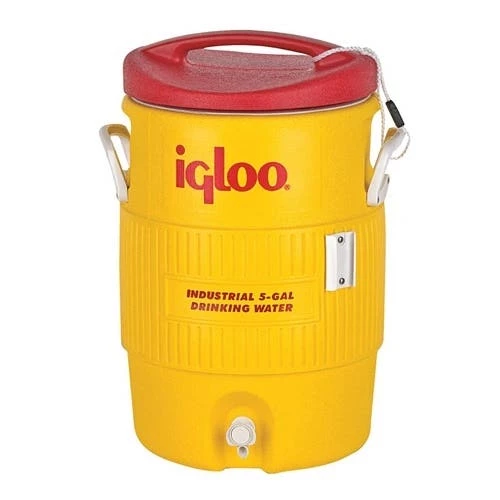 Igloo Coolers Igloo 5 Gallon 400 Series Red/Yellow Plastic Water Cooler 00000451 1 Igloo Coolers Igloo 5 Gallon 400 Series Red/Yellow Plastic Water Cooler 00000451