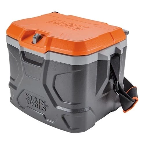 Klein Tools Klein Tradesman Pro Tough Box 17-Quart Hard Shell Cooler 55600 1 Klein Tools Klein Tradesman Pro Tough Box 17-Quart Hard Shell Cooler 55600