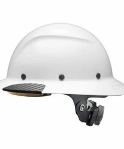 Lift Safety Lift DAX Fiber Resin Full Brim Hard Hat (Gloss White) HDF-15WG