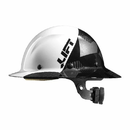 Lift Safety Lift DAX Fifty 50 Carbon Fiber Full Brim Hard Hat (White/Black Camo) HDF50C-20CK 1 Lift Safety Lift DAX Fifty 50 Carbon Fiber Full Brim Hard Hat (White/Black Camo) HDF50C-20CK