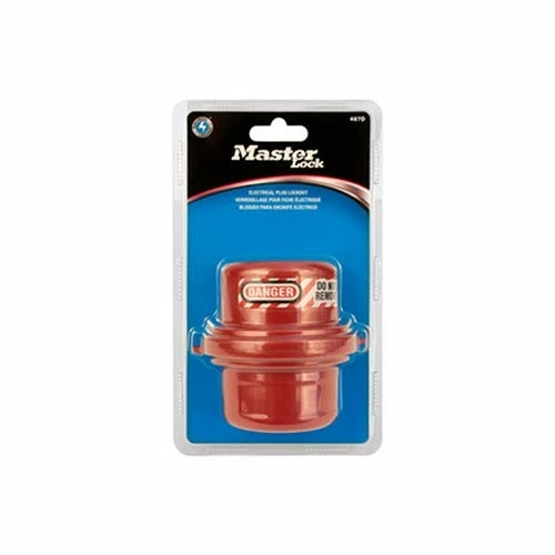 Masterlock Master Lock Rotating Electrical Plug Lockout; 110- & 220-Volt Plugs 487D 1 Masterlock Master Lock Rotating Electrical Plug Lockout; 110- & 220-Volt Plugs 487D
