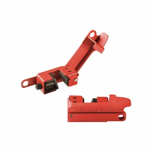 Masterlock Master Lock Grip Tight Circuit Breaker Lockout; Tall & Wide Toggles 491B 1 Masterlock Master Lock Grip Tight Circuit Breaker Lockout; Tall & Wide Toggles 491B