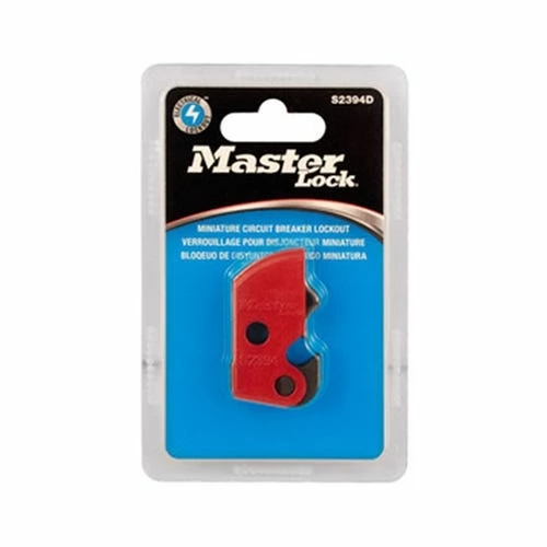 Masterlock Master Lock Miniature Circuit Breaker Lockout S2394D 1 Masterlock Master Lock Miniature Circuit Breaker Lockout S2394D