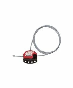 MasterLock Adjustable Cable Lockout; 3ft (91.4cm) Cable S806CBL3